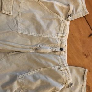 Sanctuary wide leg cargo pants - tan - size Large